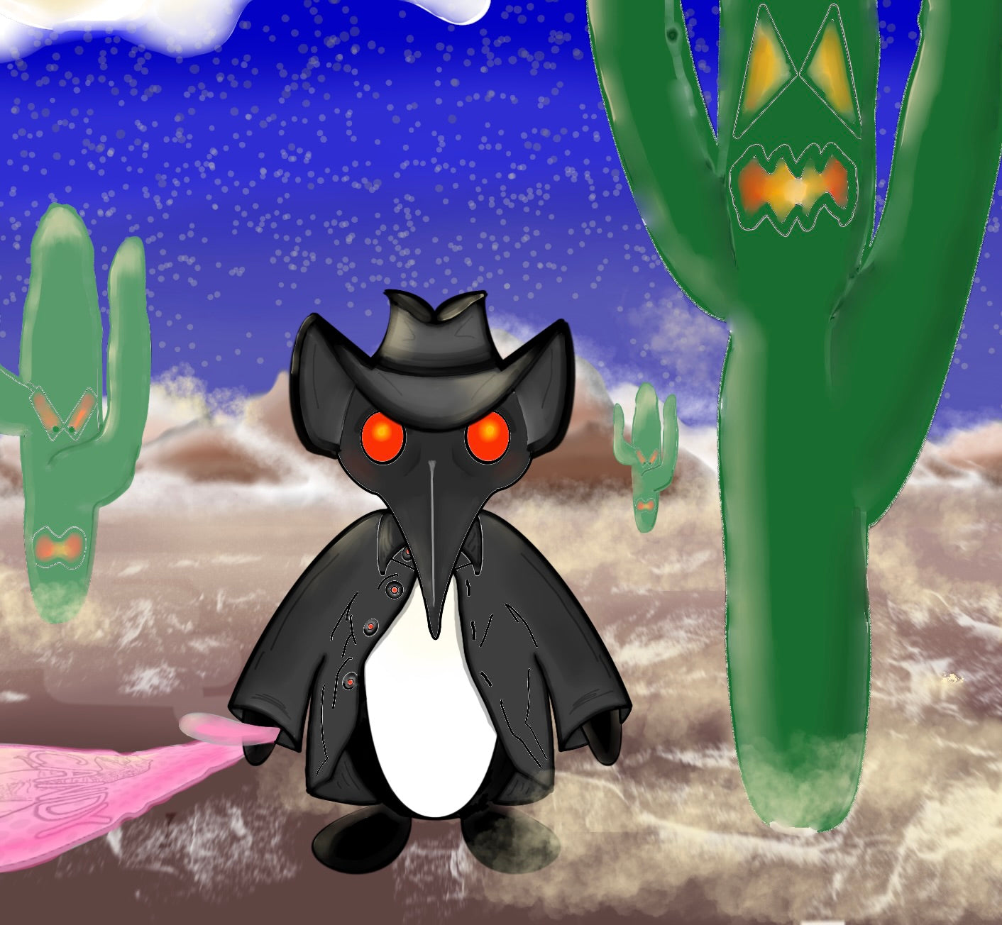 Halloween Peggotty Coloring Page - Printable Digital Download