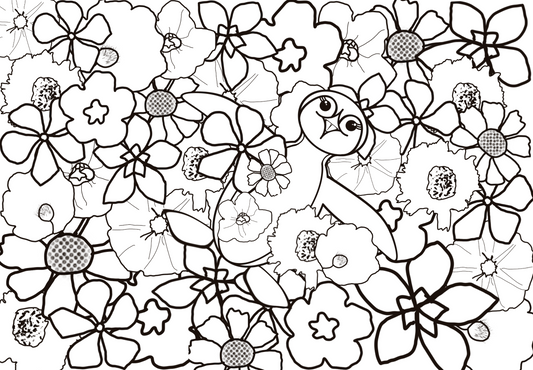 Peggotty in Flowers